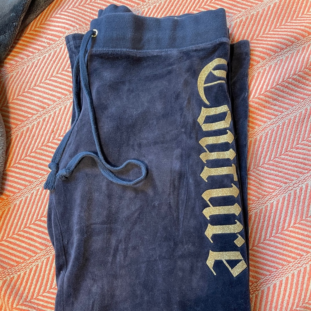 Navy blue juicy couture sweats
